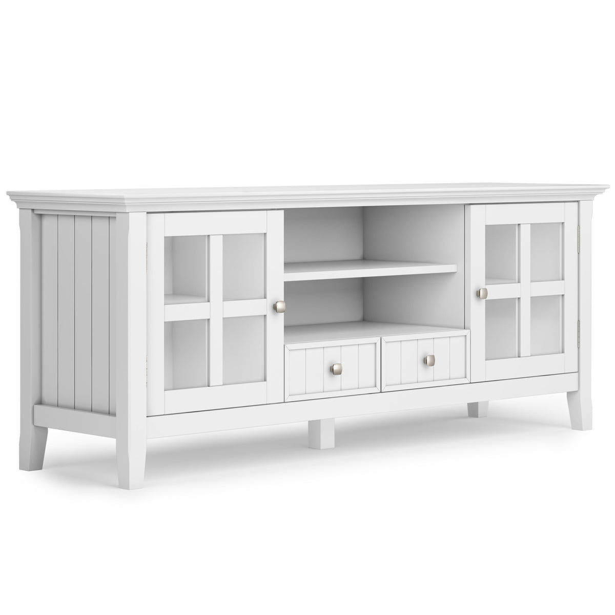 Acadian 60 Inch Wide Solid Wood TV Stand