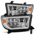 AlphaRex 08-13 Toyota Sequoia NOVA LED Projector Headlights Plank Style Chrome w/Activ Light/DRL 880789 *Discontinued