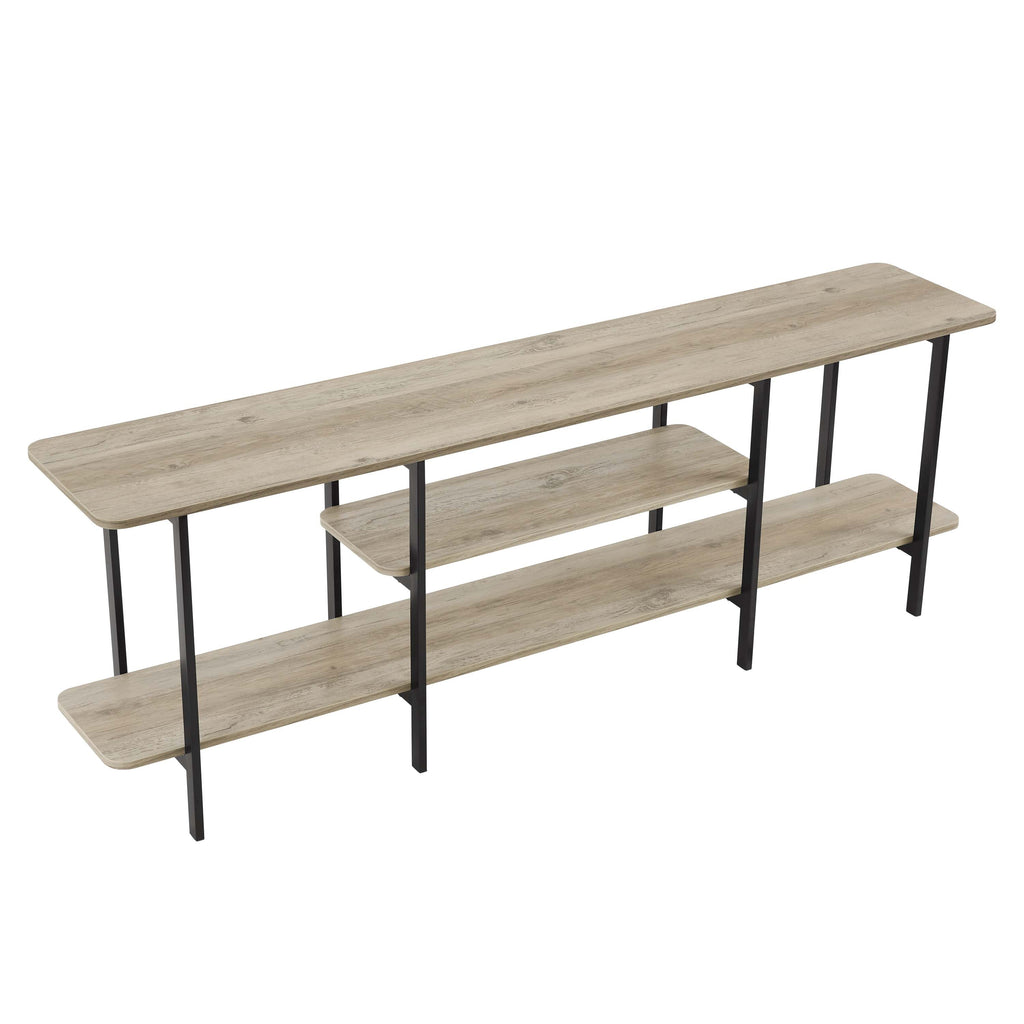 Celine 71" Console Table in Rustic