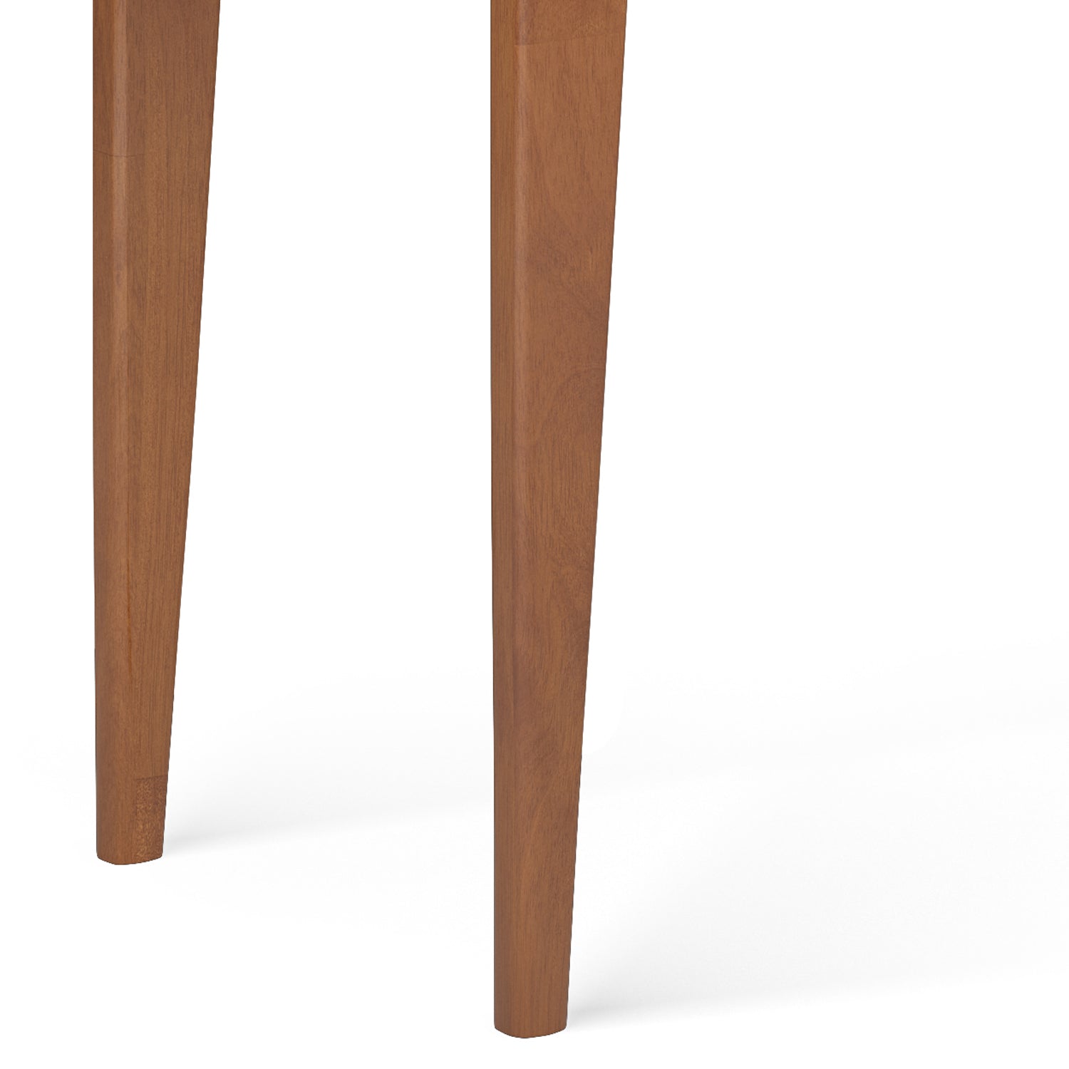 Harper 54 Inch Wide Solid Wood Console Sofa Table in Teak