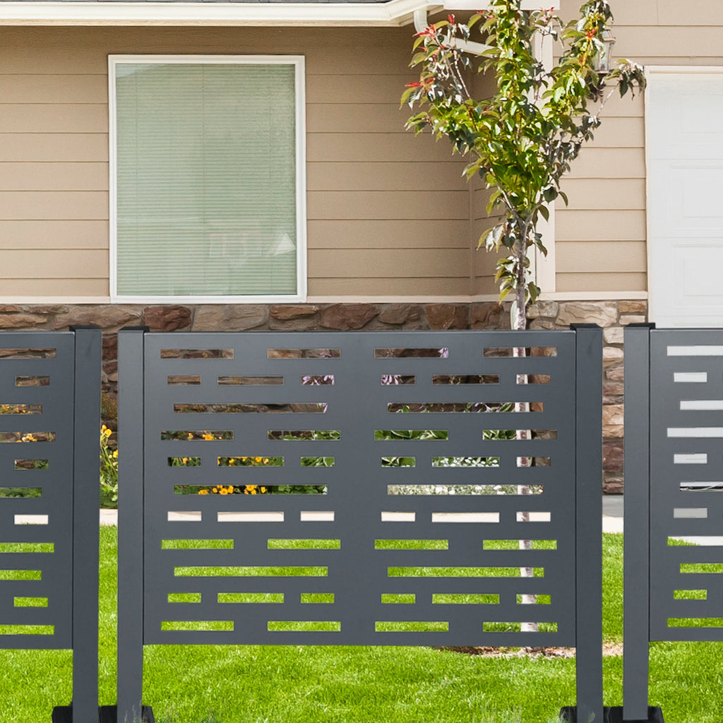 4ft x 2ft Air Conditioner Fence for Outdoor Units