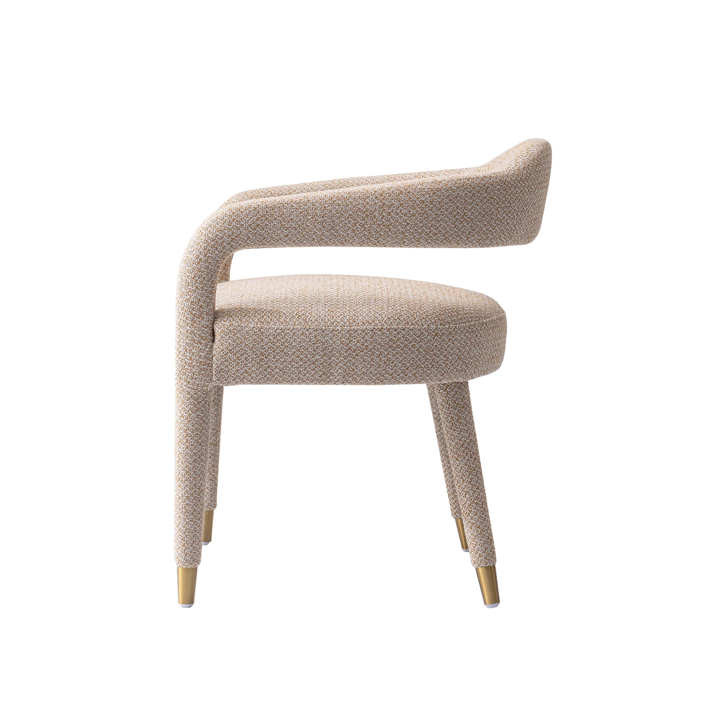 Aspen Upholstered Tweed Armchair
