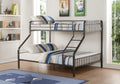 Caius Gunmetal Finish Twin XL/Queen Bunk Bed