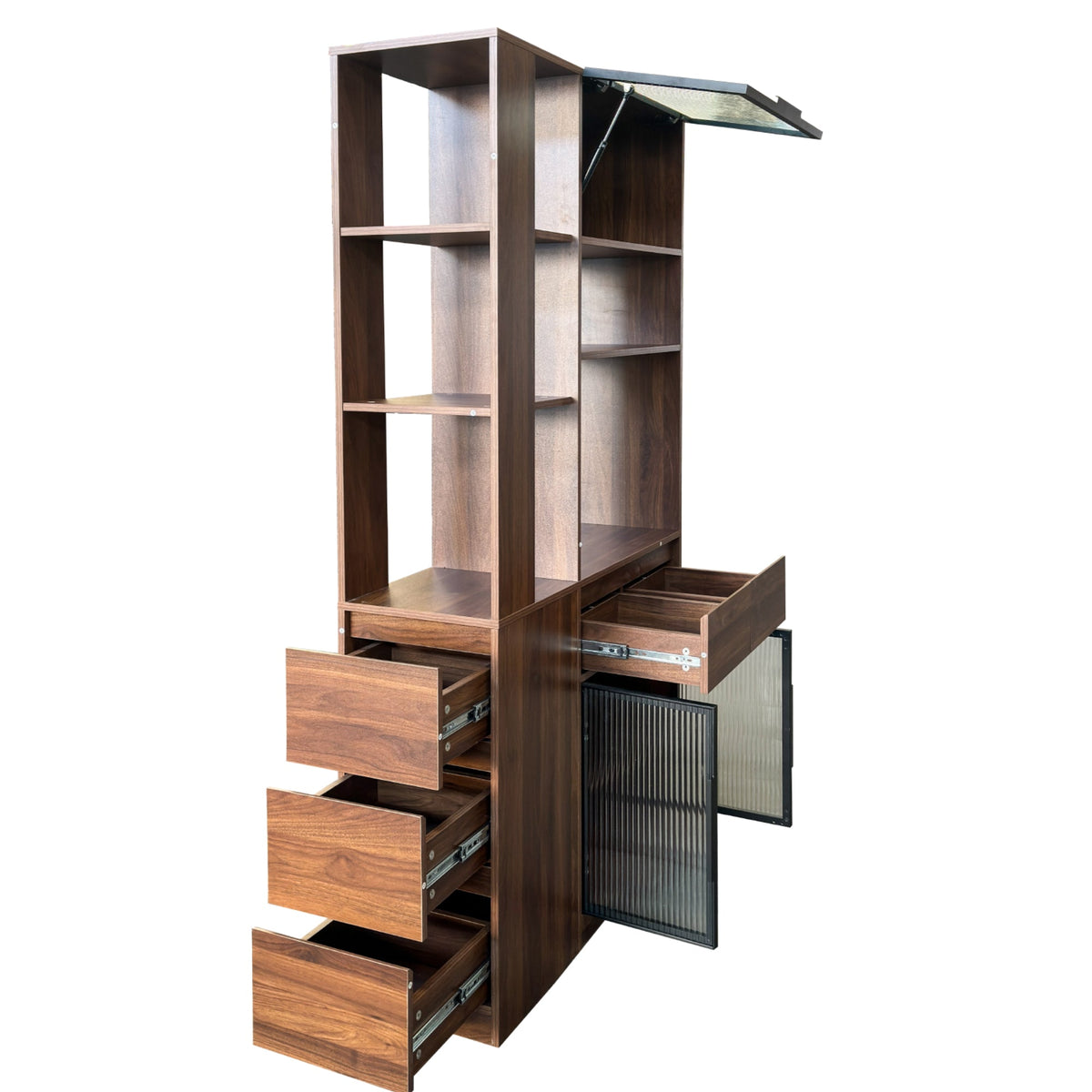 70.87"H Tall Storage Cabinet with Multi-functional Storage Space