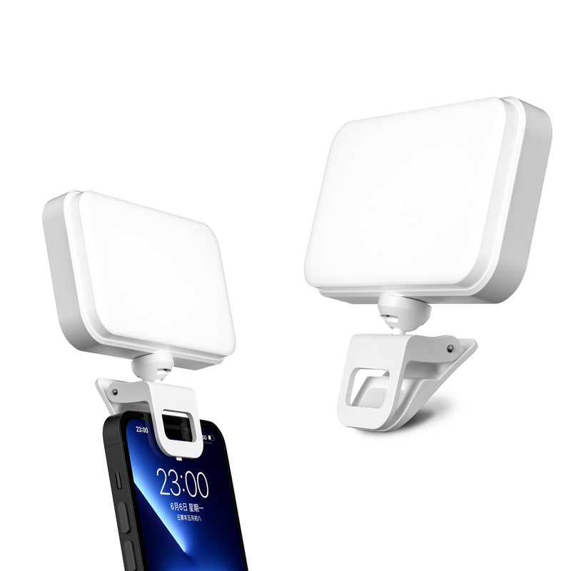 Mini Portable Hand Held LED Fill Light Adjustable Photography Video Lighting Lamp For Phone Live Streaming Food Shooting Outdoor Ambient Fill Lamp