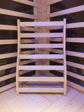 Hemlock Wide Flat Grid Sauna Room Backrest