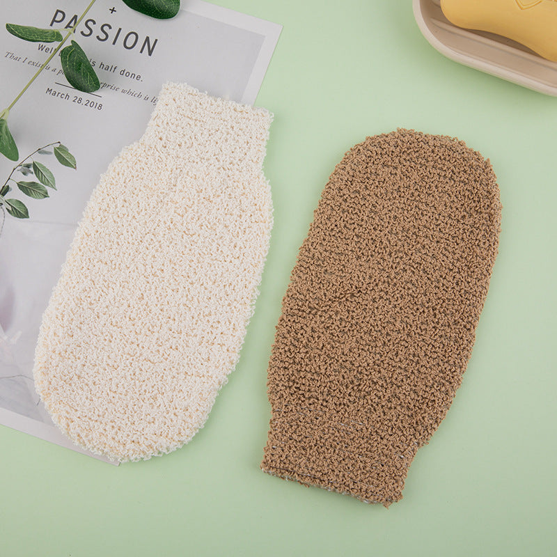 Bamboo Fiber Wash Mitt Soap Pouch Lathering Netsoft Skin-friendly Exfoliating And Effective At Removing Dirt