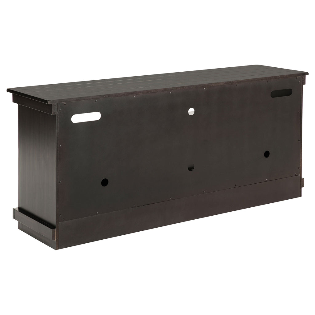 Castleton Distressed Java TV Stand Media Console
