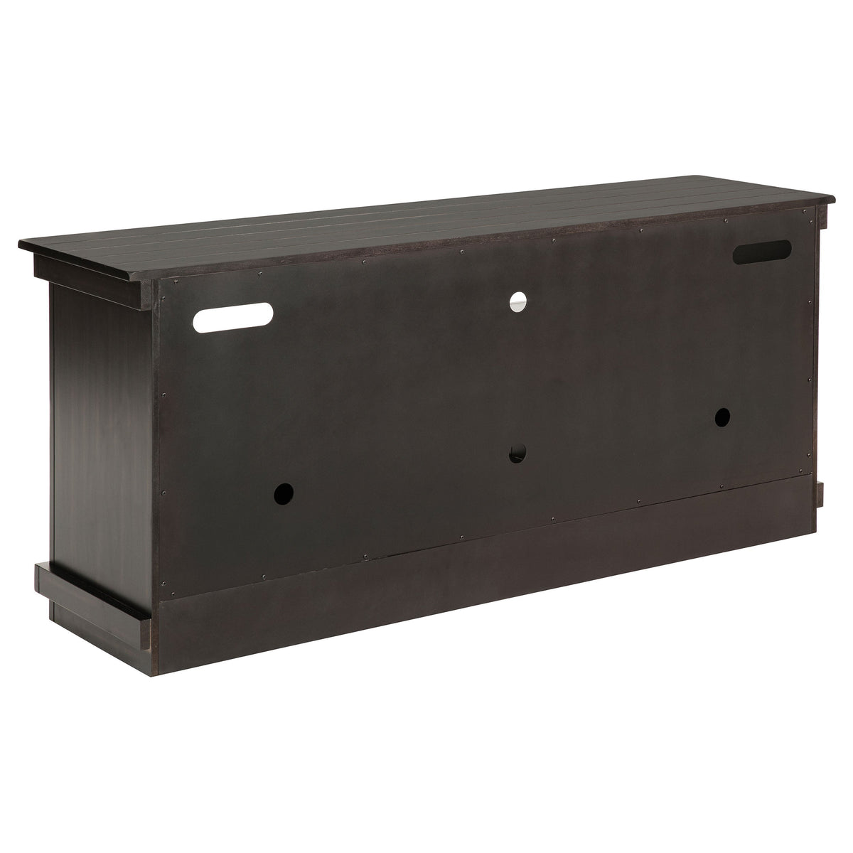 Castleton Distressed Java TV Stand Media Console