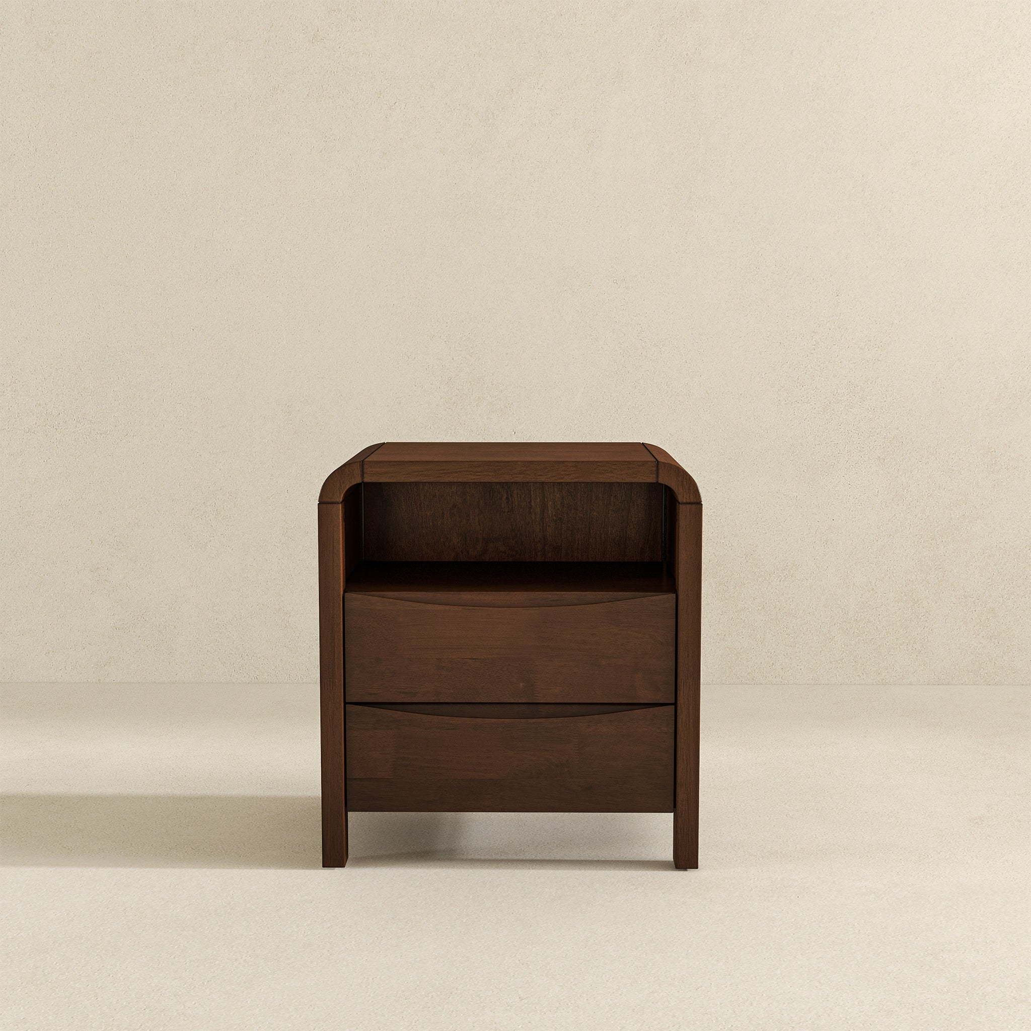 Lionel Mid Century Modern Solid Wood Nightstand