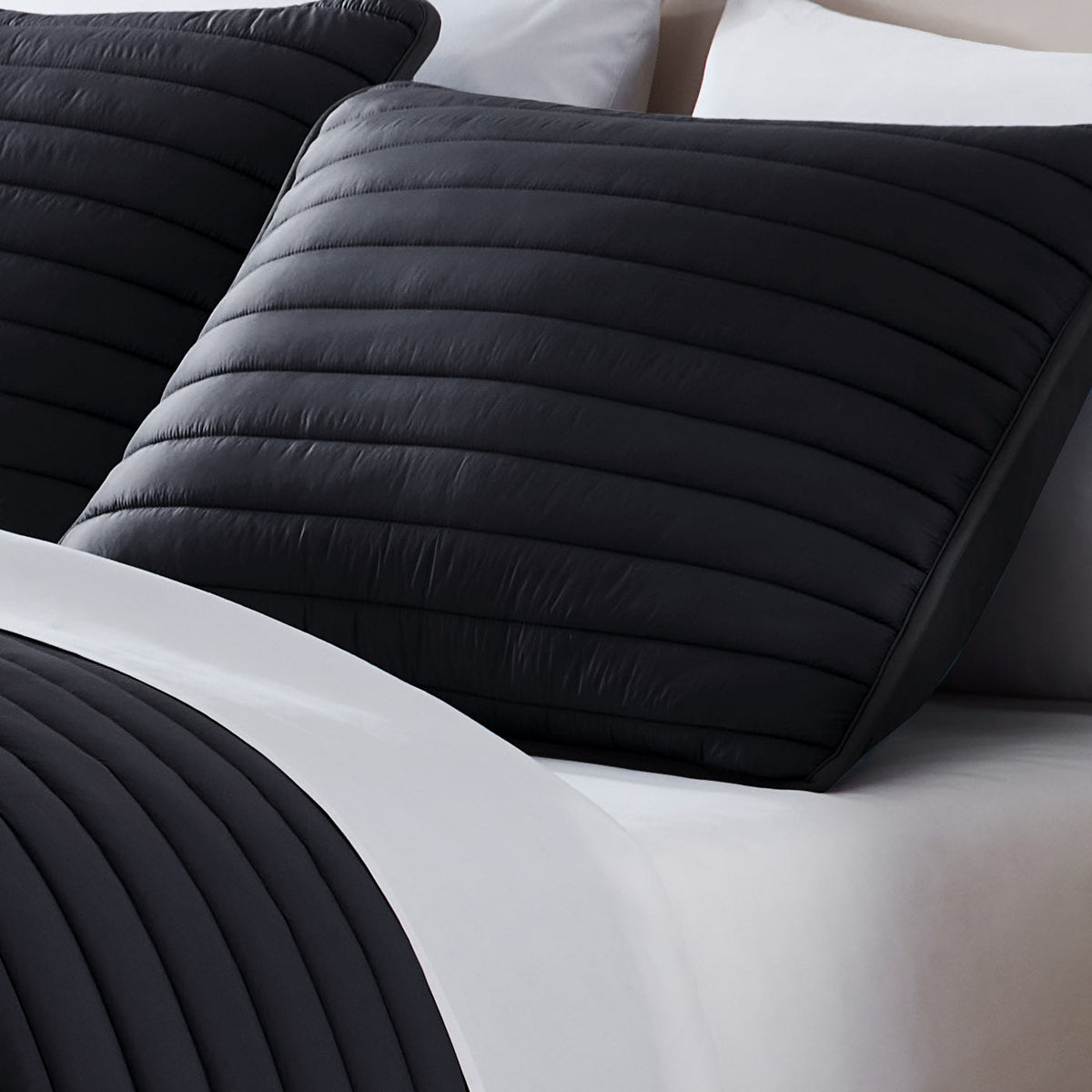 Excursion Puffer Quilted Comforter Set 2 pc Twin