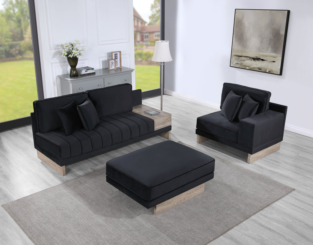 Memphis 122.5" Reversible Sectional Sofa