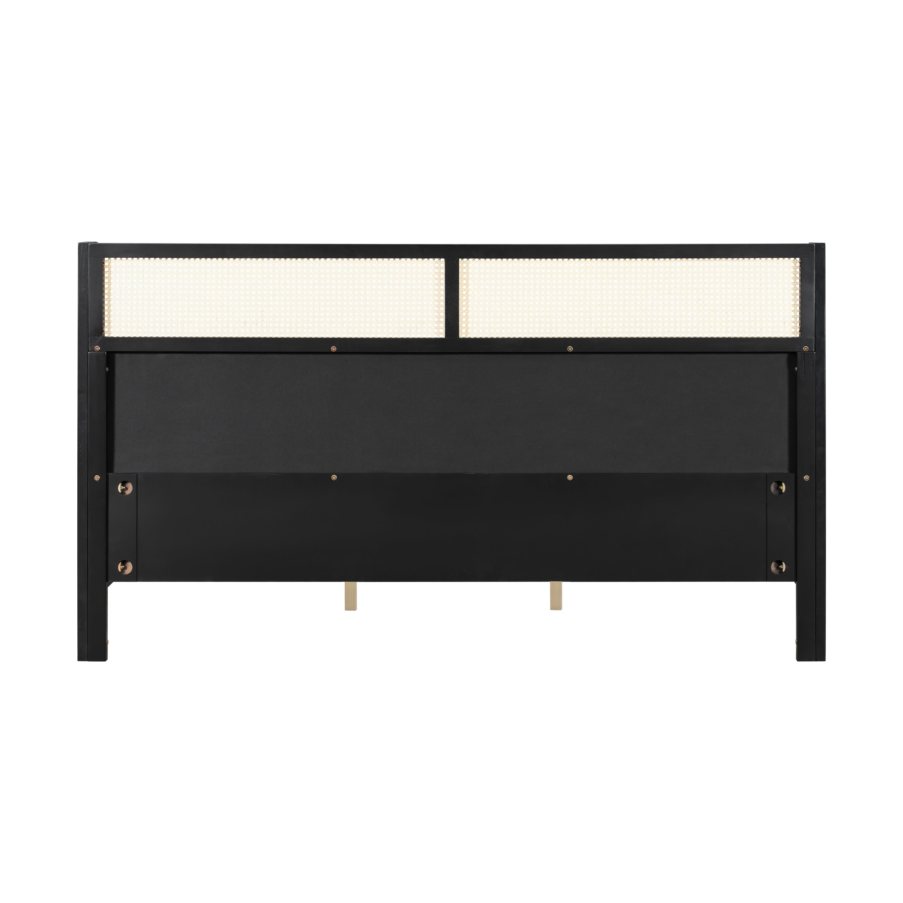 King Size Bed Frame in Black and Green