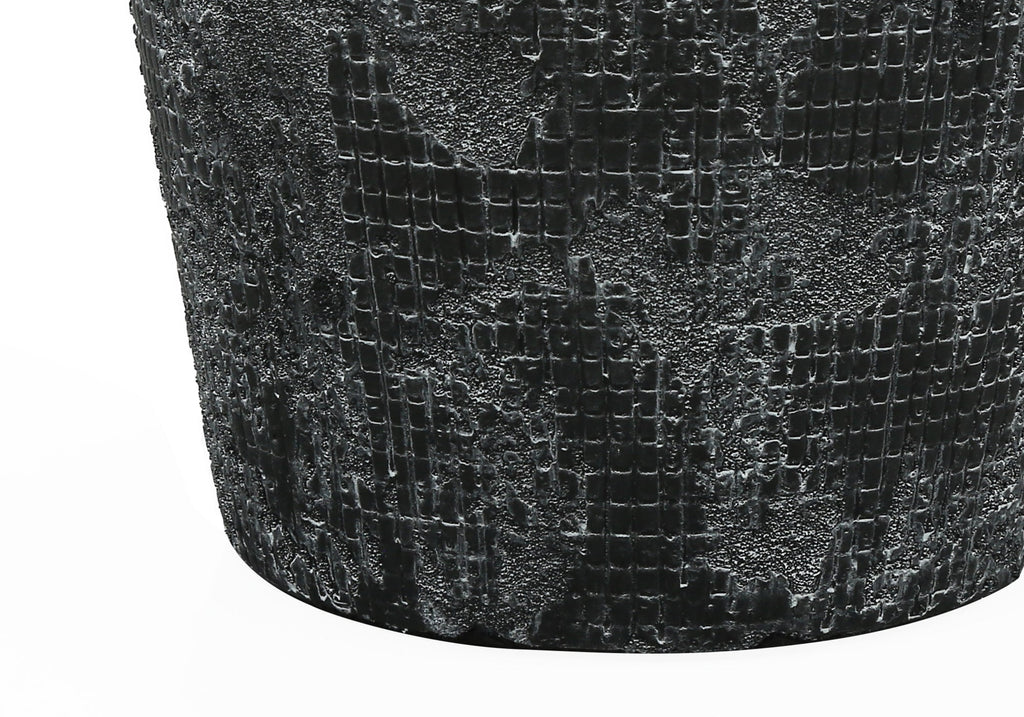 24"h Black Ceramic Table Lamp