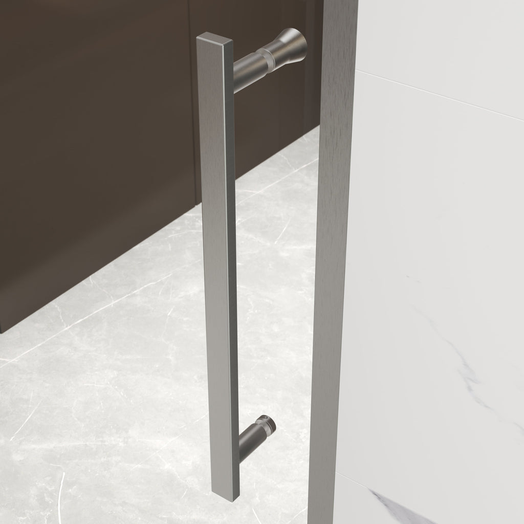 50-54"W X 74"H Pivot Shower Door