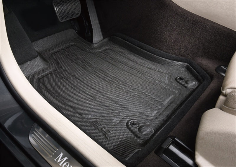 3D MAXpider 20-21 Mercedes-Benz GLE/GLS-Class Elegant Hybrid 1st Row Floormat - Black SLMB11814709
