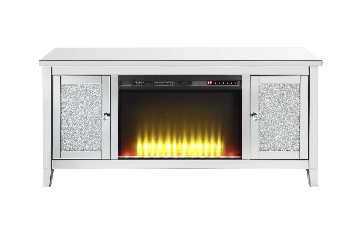 Noralie TV Stand with Electric Fireplace