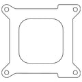 Cometic Gasket Cometic NASCAR 4 Barrel .047in Fiber Carburetor/Throttle Body Mounting Gasket - Open Plenum C15616