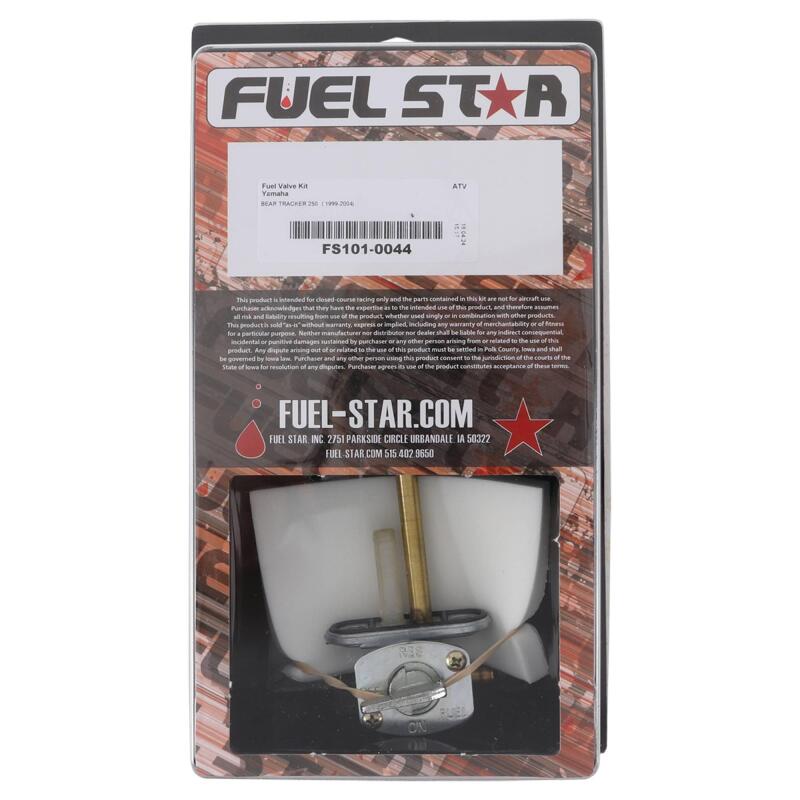 All Balls Racing 99-04 YFM 250 X Beartracker 2x4 Fuel Valve Kit FS101-0044