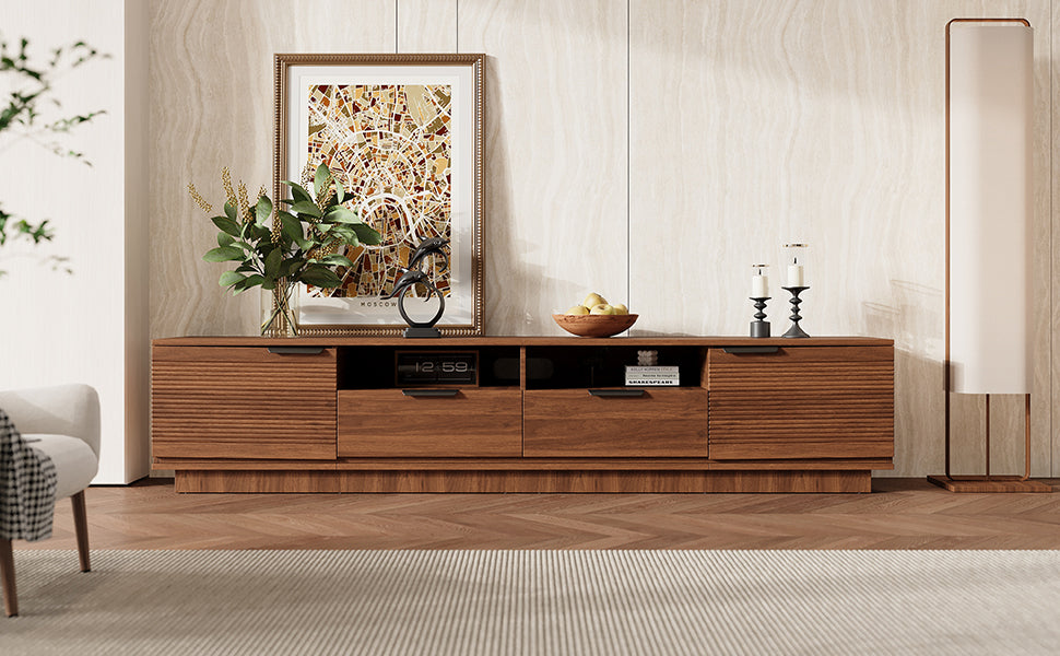 78 Inch Modern TV Stand for TVs up to 85"