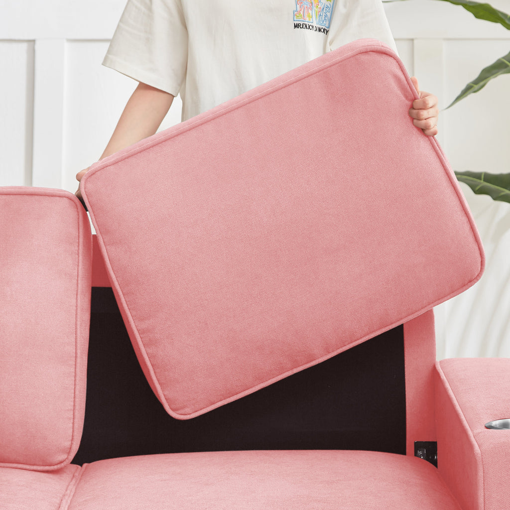 Modern Snowfleece 3-Seater Sofa