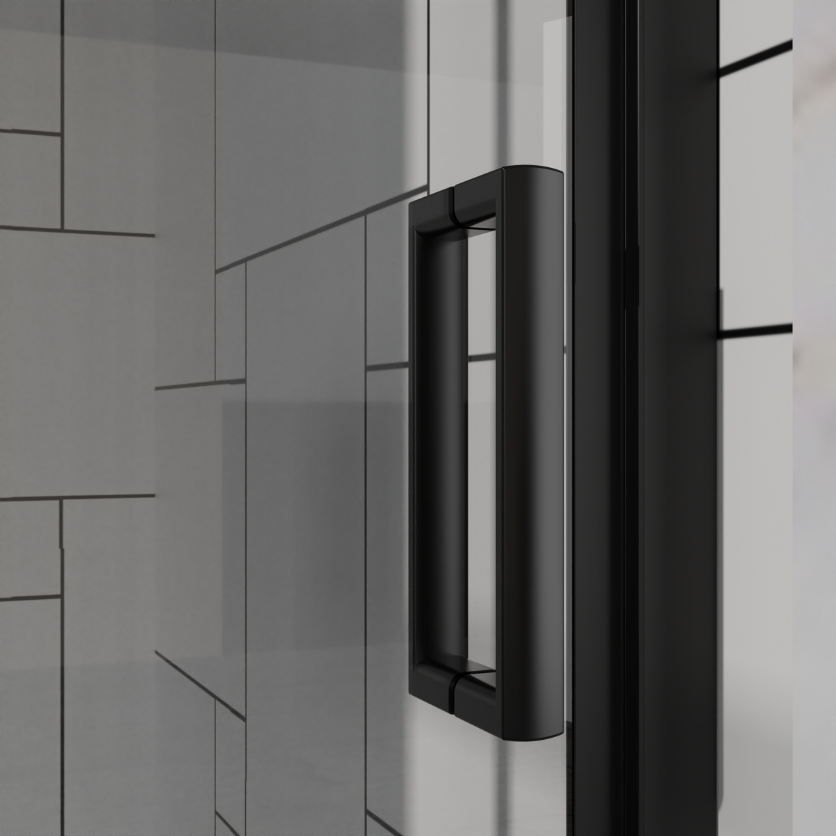 Goodyo 30"x 72" Pivot Bifold Frameless Glass Shower Door