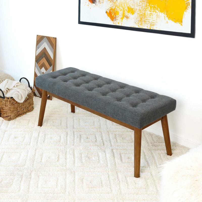 Delilah Modern Bench (Fabric)