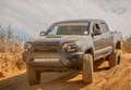 Cali Raised LED Cali Raised 05-15 Toyota Tacoma Low Prof Ditch Light Brackets Kit W/ Blue Backlight - Small CR2862