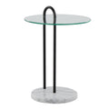 Claire Contemporary Glam Side Table