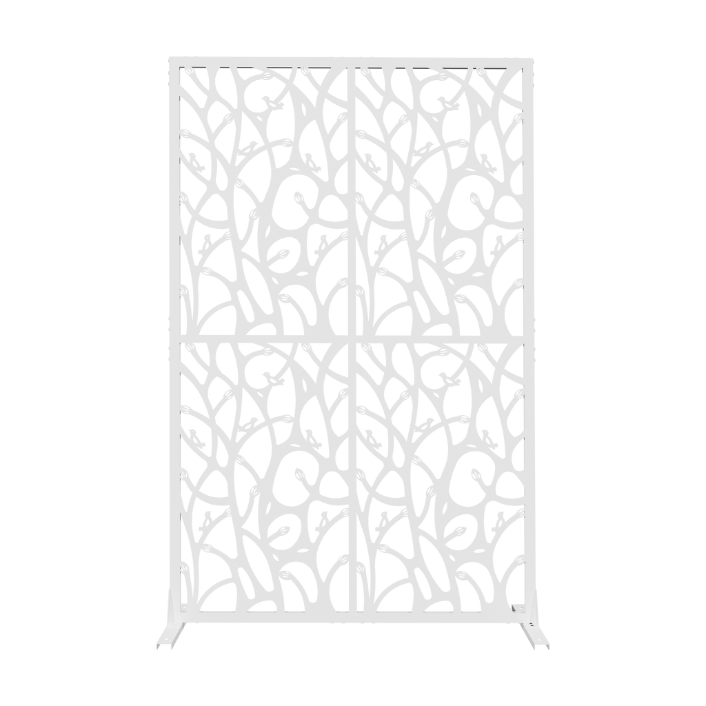 Metal Privacy Screens W3.8Ft X H6Ft