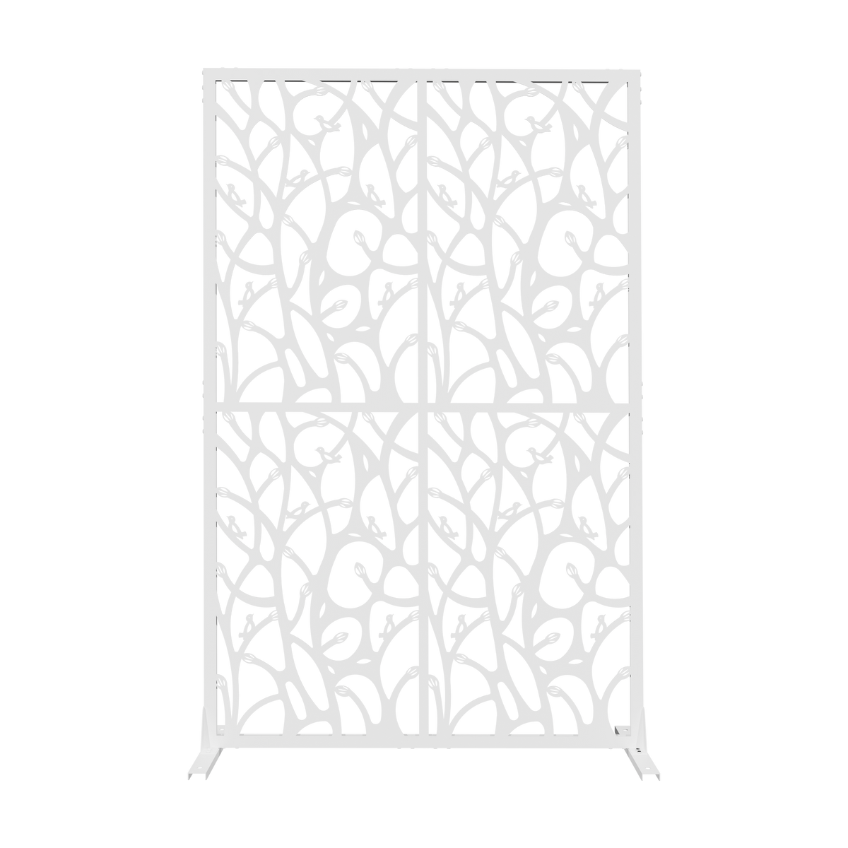 Metal Privacy Screens W3.8Ft X H6Ft