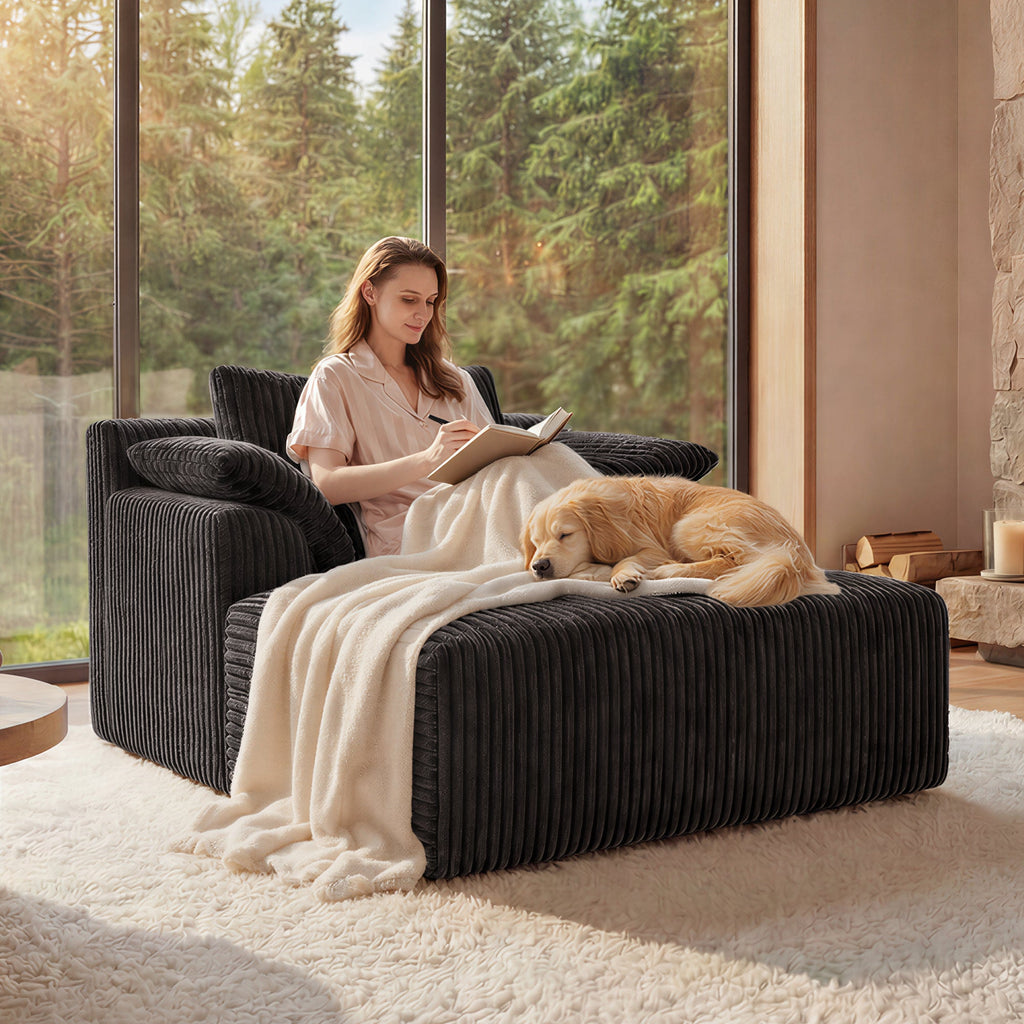 60 Inch Chaise Lounge Chair Indoor