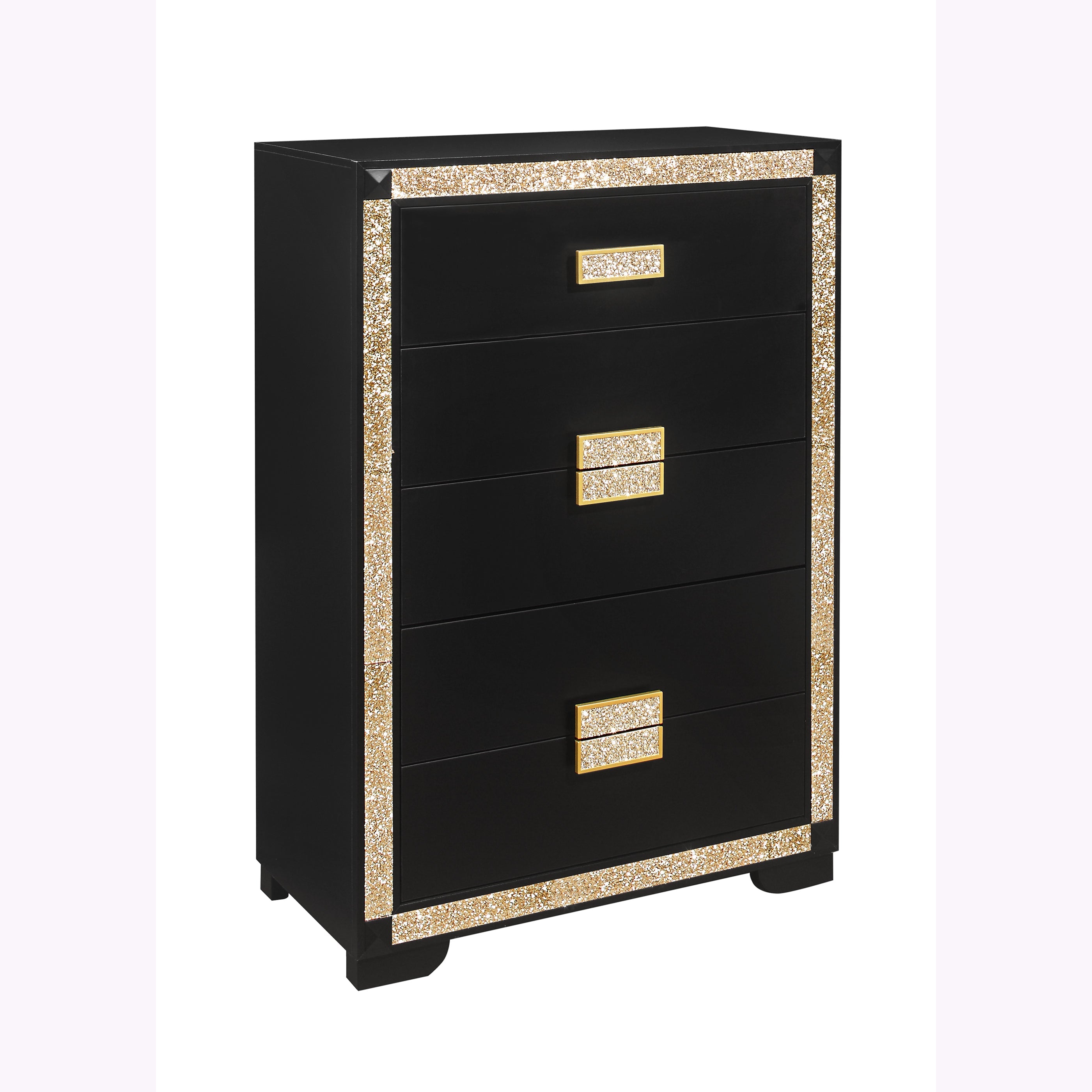 Lively Black/Gold Chest