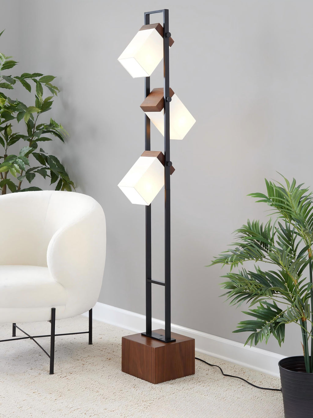 Bento 67.5" Contemporary Metal Floor Lamp