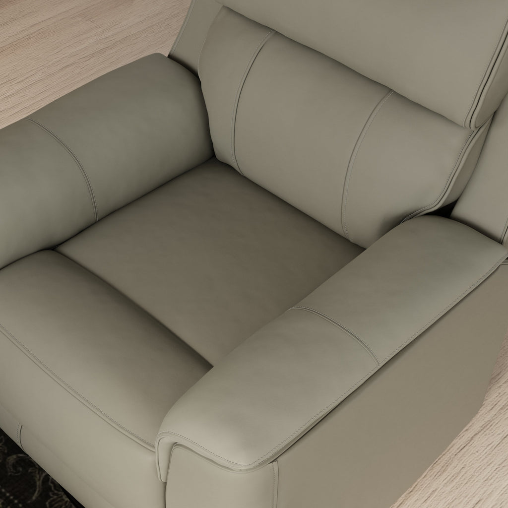 Oslo Manual Glider Recliner in Mineral