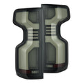 AlphaRex 19-24 Chevy Silverado 1500 / 20-24 2500HD/3500HD LUXX-Series LED Tail Lights Black 620088 *Discontinued