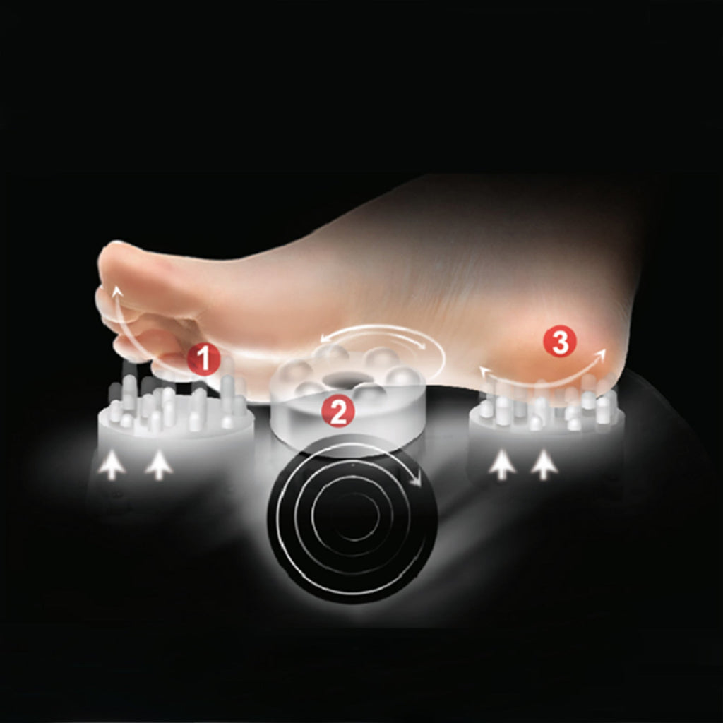 Foot Massager with Heat - Black