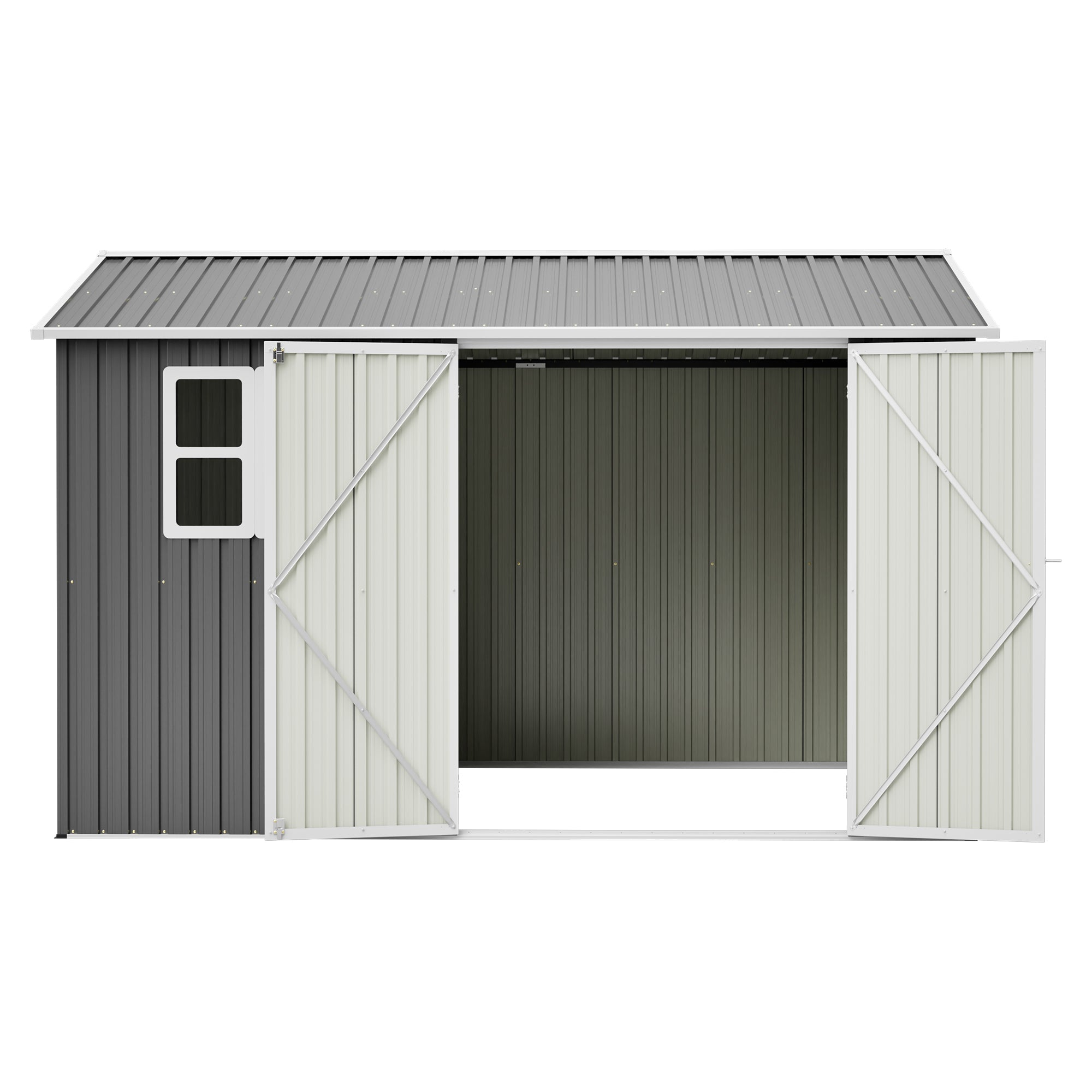 10'x8' Oversized Steel Storage Shed