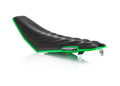 Acerbis 17-18 Kawasaki KX250F/ 19-20 KX250/ 16-18 KX450F X-Seat Soft - Black/Green 2464770001