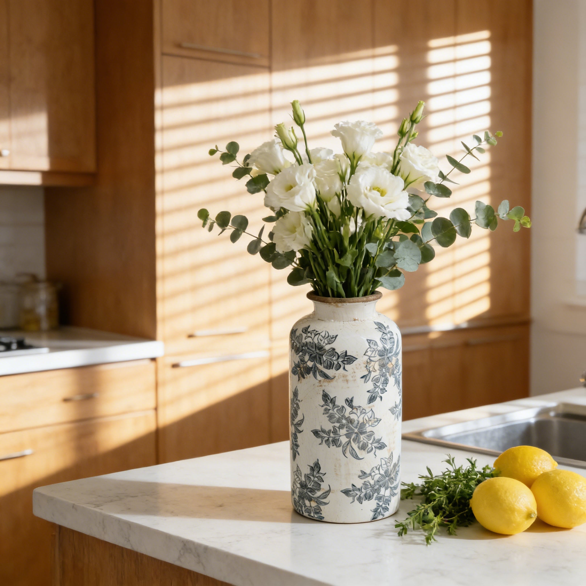 Vintage Inspired Ceramic Vase