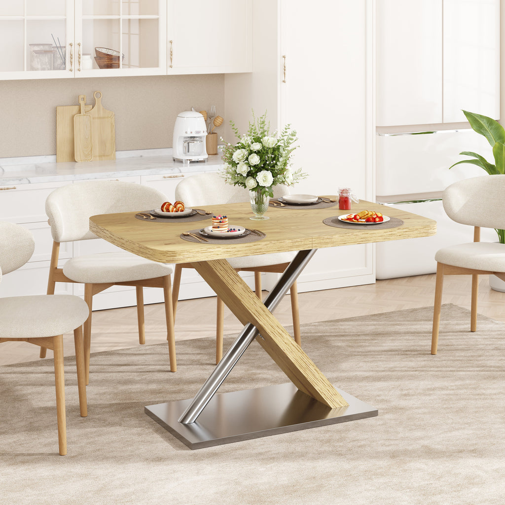 47.25 "-63" Dining Table - Original Wood Color