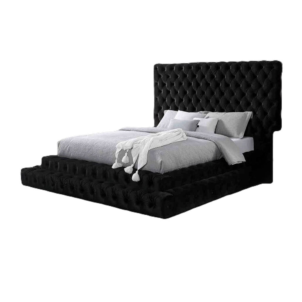 Fully Upholstered Frame Bed
