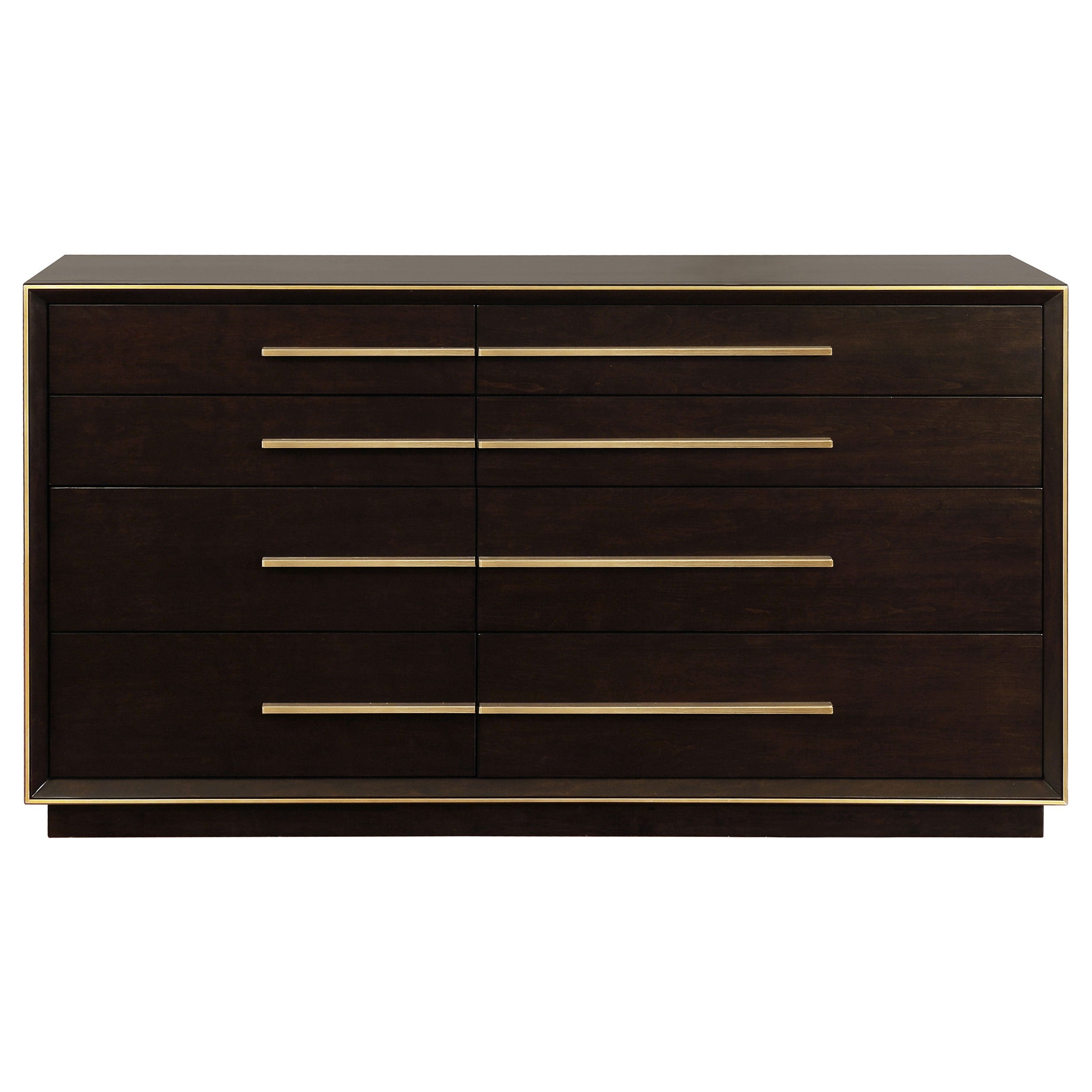 Prescott Smoked Peppercorn 8-Drawer Dresser