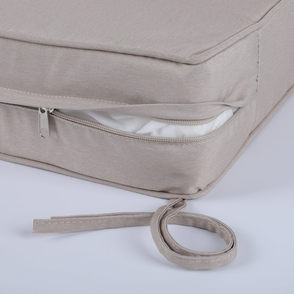 Outdoor Loveseat Cushion Set 48 x 24 Inch