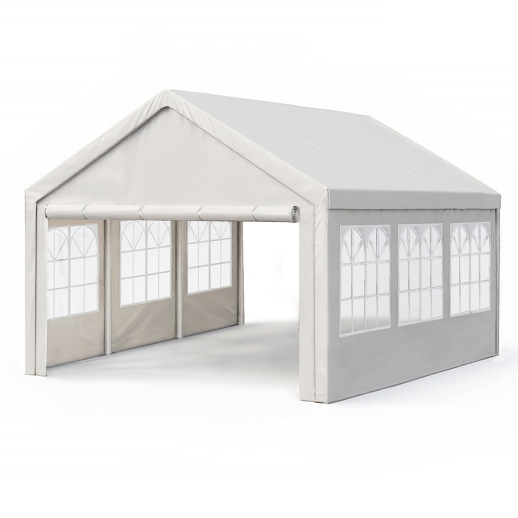 10'x20' Carport Canopy Party Tent with Removable Sidewalls