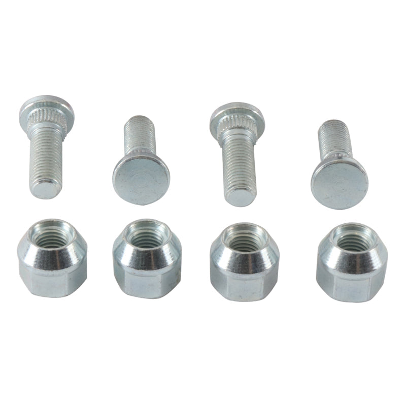 All Balls Racing 06-10 Yamaha YFM45FX Wolverine 450 4x4 Wheel Stud & Nut Kit Front 85-1003