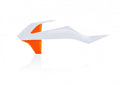 Acerbis 18+ KTM SX85/21-24 GasGas MC85 Radiator Shroud - 20 White/16 Orange 2685966813