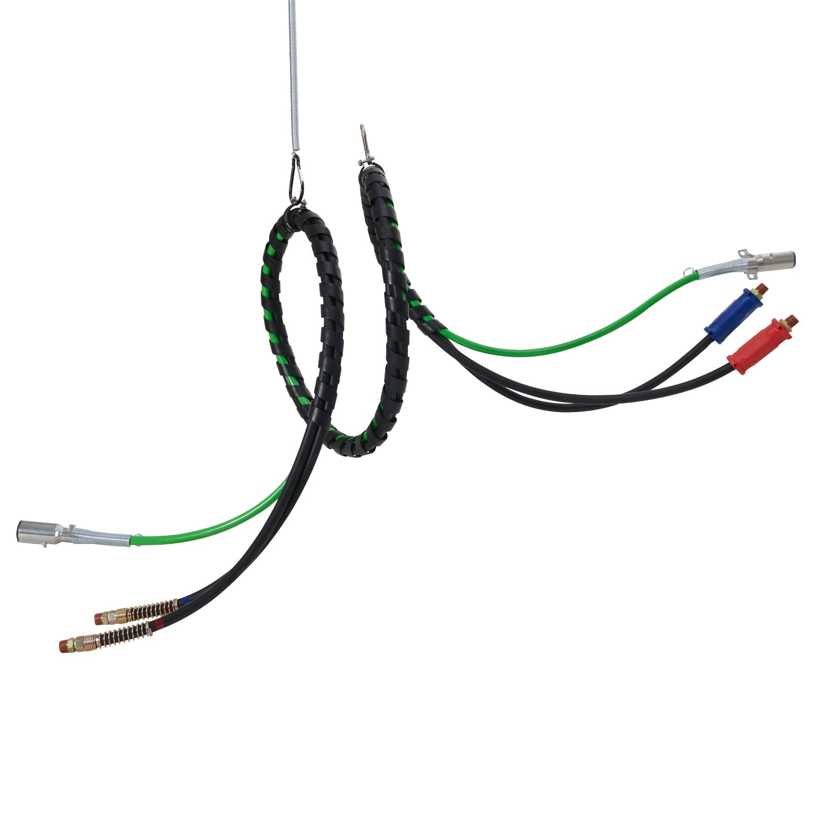 12FT Semi Truck Air Lines Kit with Glad Hands