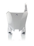 Acerbis 21+ Honda CRF250R/250RX/ CRF450R/RX/ CRF450R-S Front Number Plate- Raptor 2 - White 2981820002