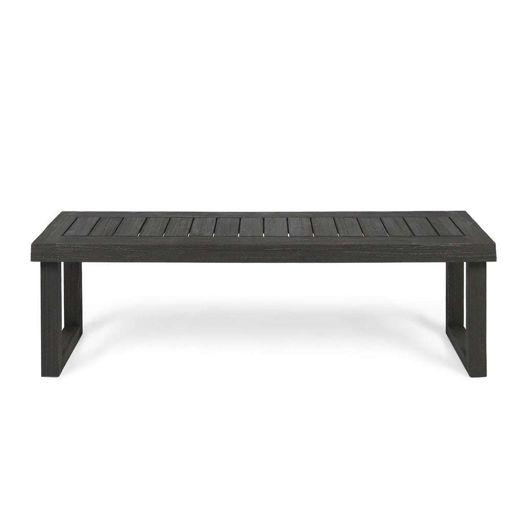 Outdoor Acacia Wood Dining Bench